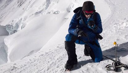 Kilian Jornet a l'Everest.