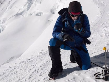 Kilian Jornet a l&#039;Everest.