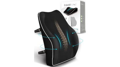 Cojín de soporte lumbar.