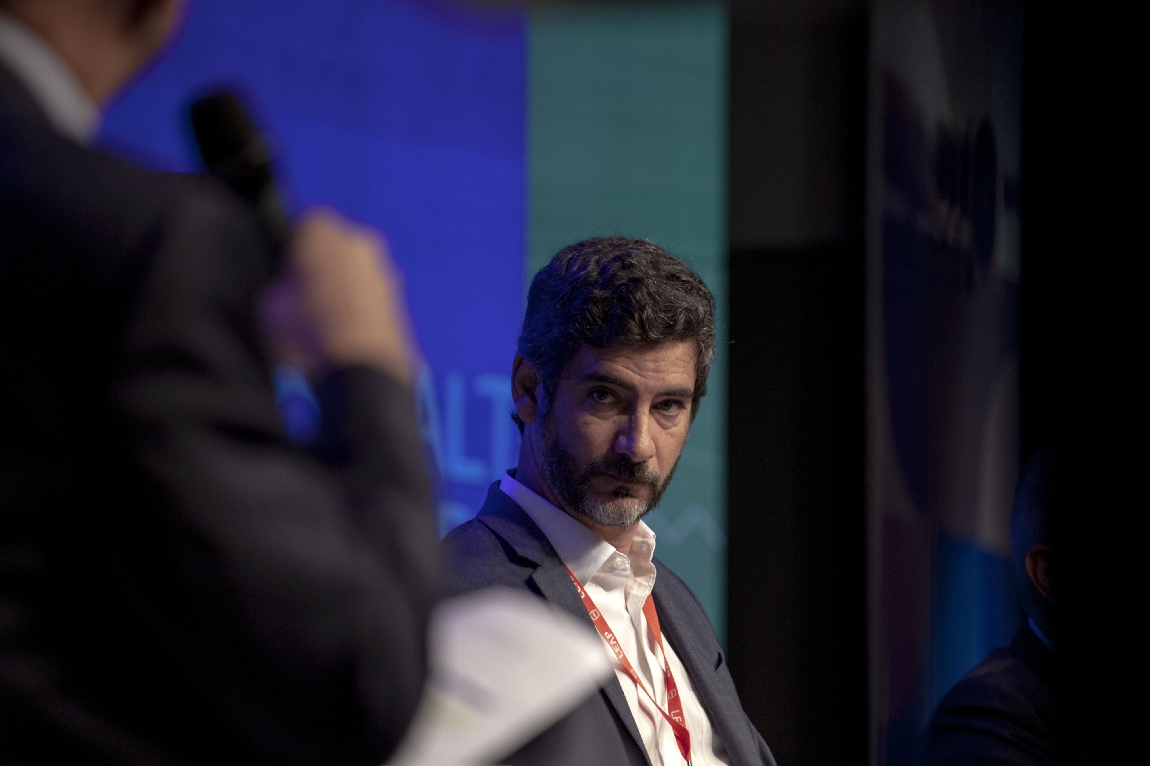 Félix Antelo, el director de Viva Air que ha renunciado, en un foro en Buenos Aires en octubre de 2022.