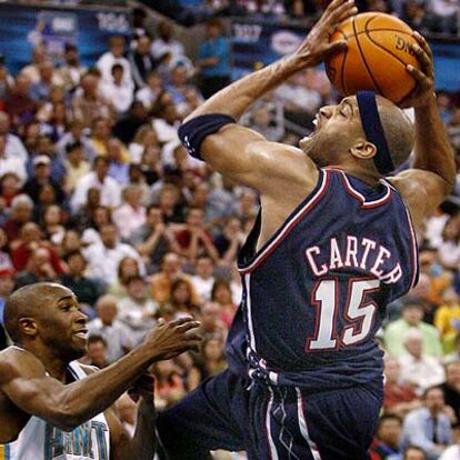 Vince Carter, durante el partido frente a New Orleans.