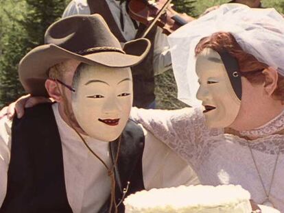 Imagen del vídeo 'Oedipus Marshal' (2006), de Javier Téllez.