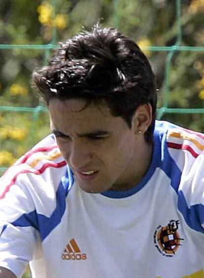 Vicente, en la selección.