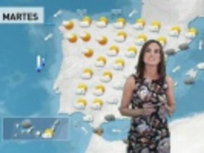 Habrá importantes lluvias en el sureste y las Islas Pitiusas. Desde el miércoles más soleado