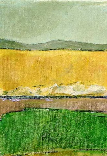 &#39;Paisaje&#39; (1984), de Juan Manuel Díaz-Caneja.