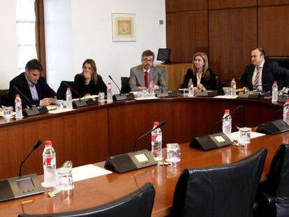 Reunión de la comisión de investigación andaluza de los cursos de formación.