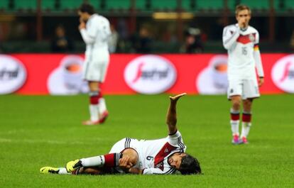 Khedira, lesionado ante Italia.