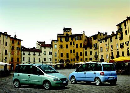 El frontal del Multiplá 2004 recoge el aire de familia de los últimos Fiat.