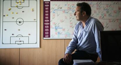 Eusebio Sacristán, exentrenador del Barça B.