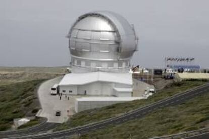 Gran Telescopio CANARIAS (GTC),  en la isla de La Palma. EFE/Archivo