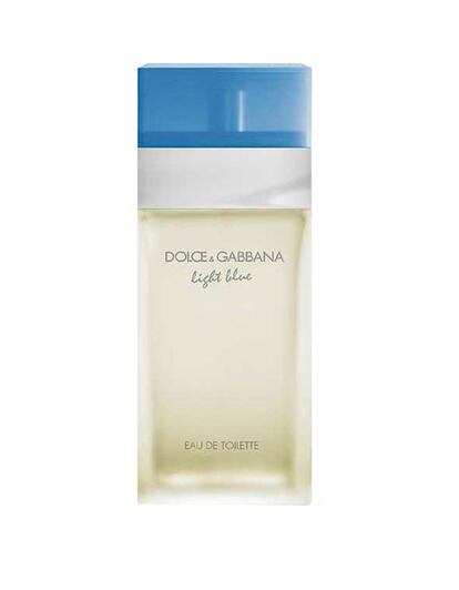 Light Blue de Dolce & Gabanna. Un clásico fresco y joven. (55 euros aprox.)