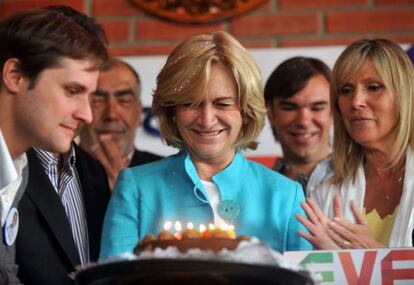 Evelyn Mattheil celebra su cumpleaños, el lunes.