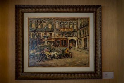 Una obra del artista español Arturo Souto en el Museo Kaluz, fundado por del Valle Ruiz en Ciudad de México. 