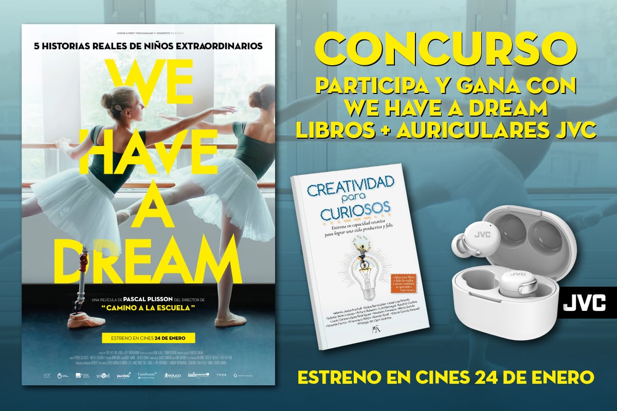 Llévate el libro ‘Creatividad para curiosos’ y unos auriculares JVC