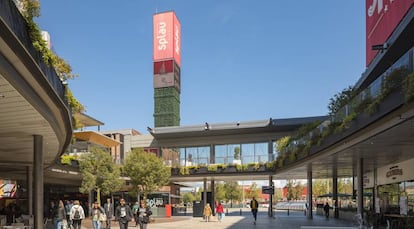 Centro comercial Splau, en Cornellà (Barcelona), en una imagen de archivo cedida por la empresa.