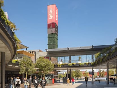 Centro comercial Splau, en Cornellà (Barcelona).