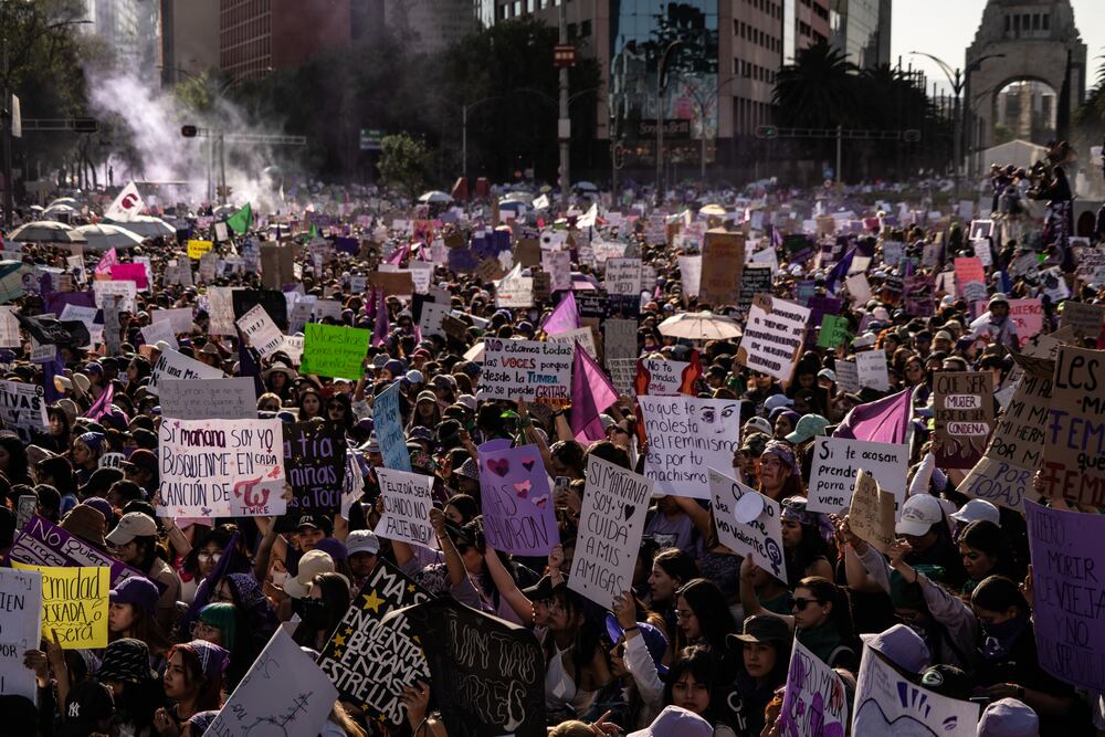 La marcha del 8M en Ciudad de México: hora, ruta y puntos de salida ...