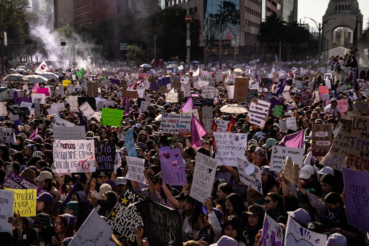 La marcha del 8M en Ciudad de México: hora, ruta y puntos de salida ...