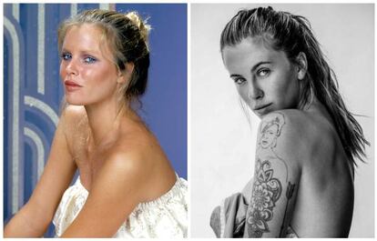 <strong>Kim Basinger e Ireland Baldwin.</strong> Qualquer homem nascido nos anos 50 reconhecerá em Kim Basinger um dos mitos eróticos de sua geração. Eleita Miss Geórgia com apenas 16 anos, logo deu o salto para o cinema, protagonizando vários sucessos de bilheteria, entre os quais se destaca ‘Nove Semanas e Meia de Amor’ (1986). Ganhou também um Oscar por seu papel secundário em 'Los Angeles – Cidade Proibida' (1997). Sua filha Ireland, 20 anos, ainda não apareceu nas telas do cinema, mas já percorre as passarelas exibindo com desenvoltura seu 1m88 de altura.