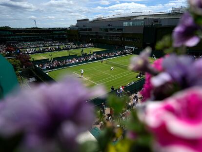Varios partidos de Wimbledon se disputan este sábado 2 de julio en Londres.
