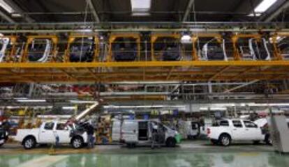 Planta de Nissan en Barcelona.