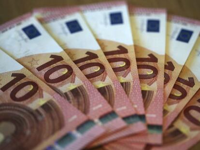 Nuevos billetes de 10 euros. EFE/Archivo