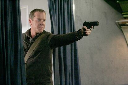 Kiefer Sutherland, en '24'.