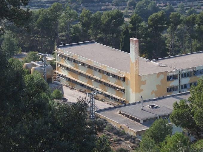 La abandonada base militar Aitana, en una imagen de la plataforma Salvem Aitana.