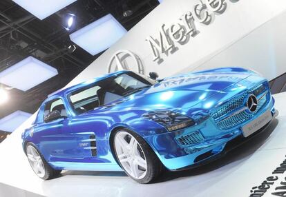 Mercedes SLS AMG Electric Drive.