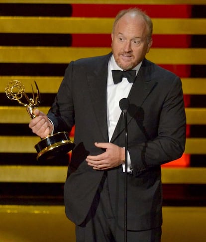 Louis C.K, director, productor, actor y guionista de Louie se llevó el premio al Mejor Guión.