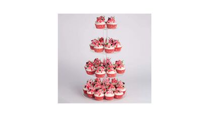 Soporte de cuatro pisos para dulces de FOCCTS