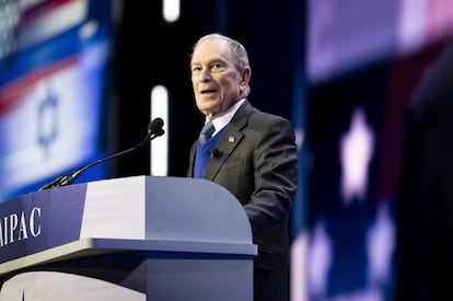 El ex candidato demócrata, Michael Bloomberg.