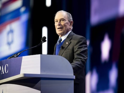 El ex candidato demócrata, Michael Bloomberg.