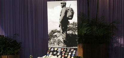 Homenaje a Castro en La Habana.