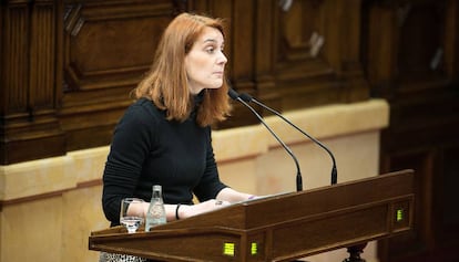 Jessica Albiach al Parlament.