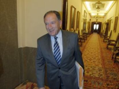 F&eacute;lix Sanz Rold&aacute;n, director del CNI, en el Congreso.