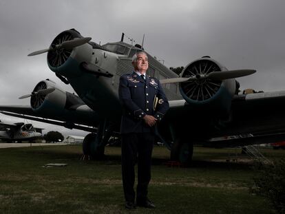 El coronel Juan Toledano, director del Museo de Aeronáutica y Astronáutica en Madrid.