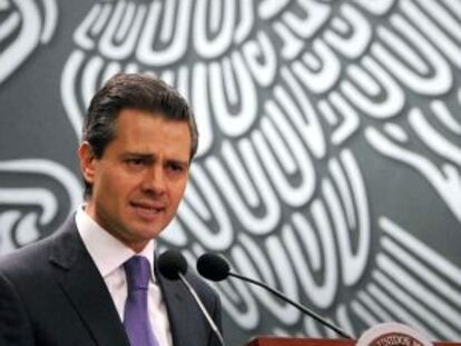 El presidente Enrique Peña Nieto.