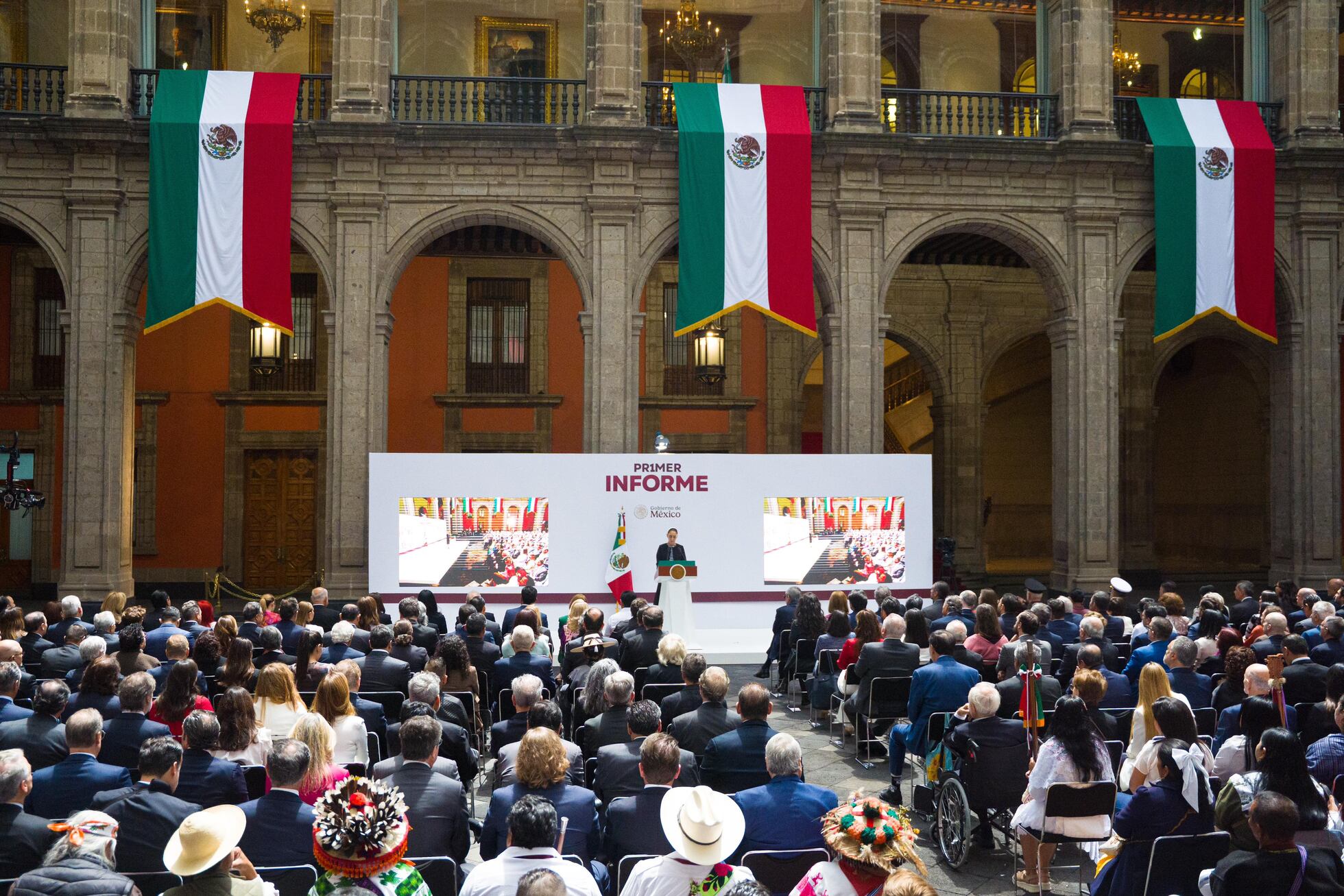 La toma de protesta del nuevo Poder Judicial y el primer informe de ...