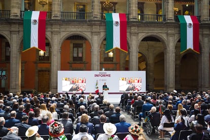 Claudia Sheinbaum, presidenta de México, hizo énfasis en el impulso a la industria nacional y la reducción de las importaciones a través del Plan México.