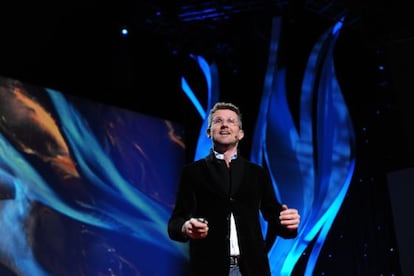 Carlo Ratti, durante confer&ecirc;ncia em 2011.