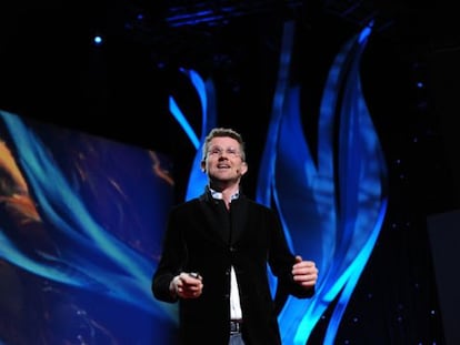 Carlo Ratti, durante confer&ecirc;ncia em 2011.