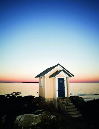 Vista de una tiny house