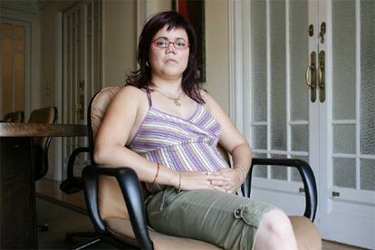 Miriam Alonso Corraliza, nueve meses después de sufrir uina agresión que le hizo perder una pierna.