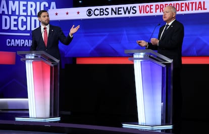 JD Vance, Tim Walz