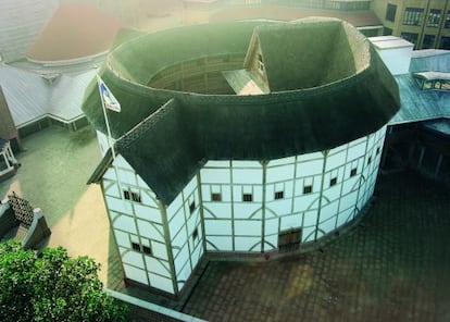 The Globe Theatre in London.