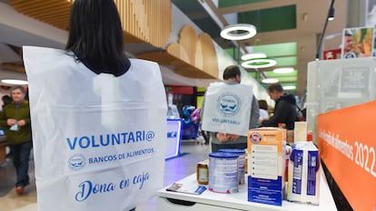 Campaña del Banco de Alimentos el año pasado.