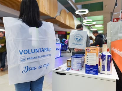 Campaña del Banco de Alimentos el año pasado.