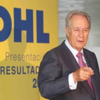 El presidente de OHL, Juan Miguel Villar Mir