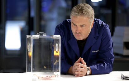 William Petersen, Gil Grissom en &#039;CSI: Las Vegas&#039;.